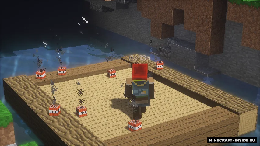 River Rampage — Minecraft xarita, rasm 2