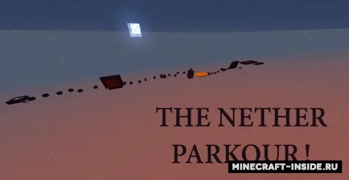 The Nether Parkour! — Minecraft xarita, rasm 1