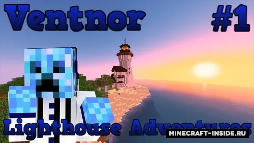 Ventnor #1: Lighthouse Adventures — Minecraft xarita, rasm 1