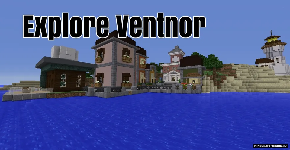 Ventnor #1: Lighthouse Adventures — Minecraft xarita, rasm 4
