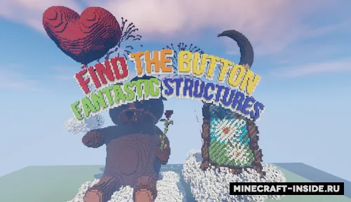 Find The Button: Fantastic Structures — Minecraft xarita, rasm 1