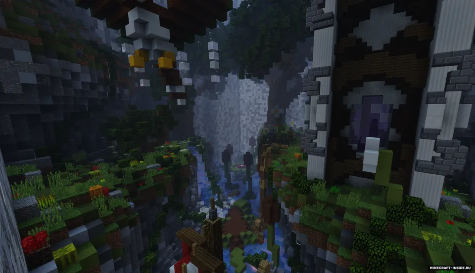 Find The Button: Fantastic Structures — Minecraft xarita, rasm 2