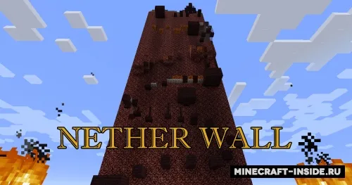 Nether Wall Parkour — Minecraft xarita, rasm 1