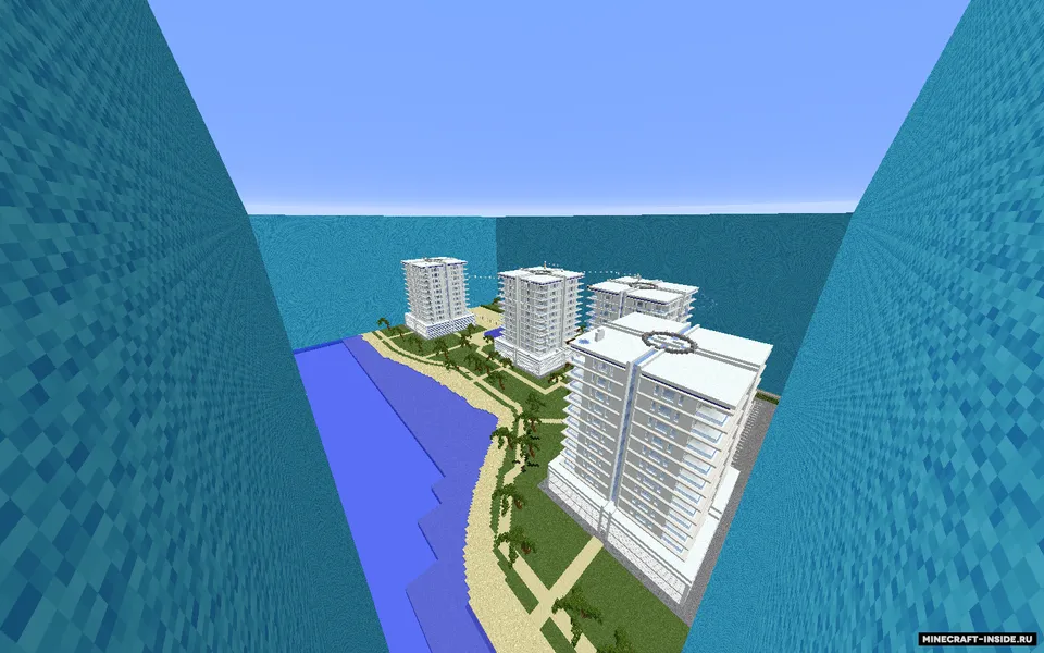 Resort Parkour — Minecraft xarita, rasm 2