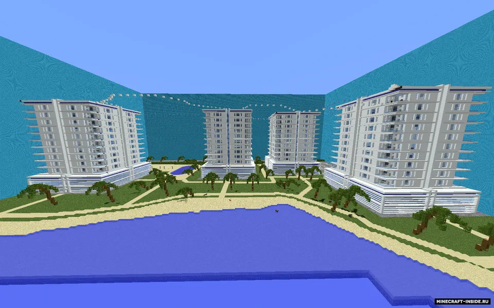 Resort Parkour — Minecraft xarita, rasm 3