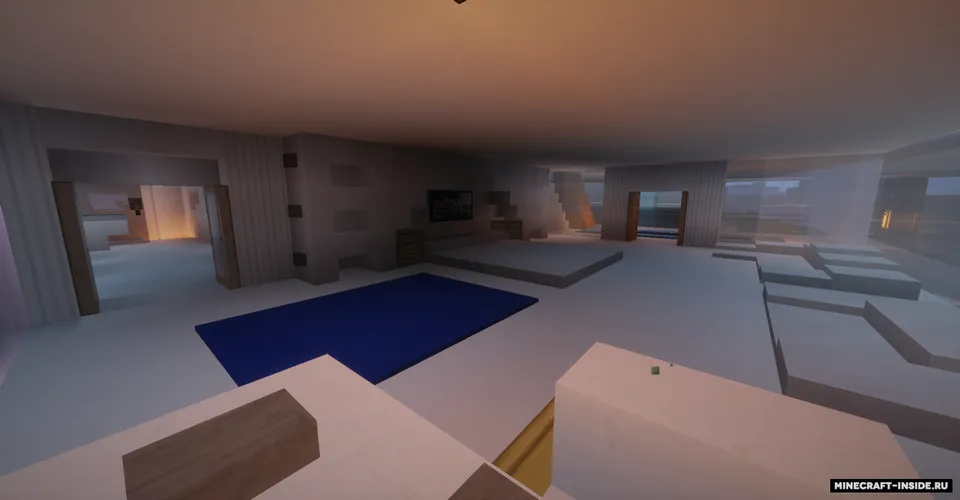 Modern Mountain Mansion — Minecraft xarita, rasm 4
