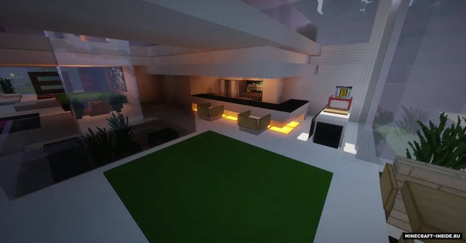 Modern Mountain Mansion — Minecraft xarita, rasm 8
