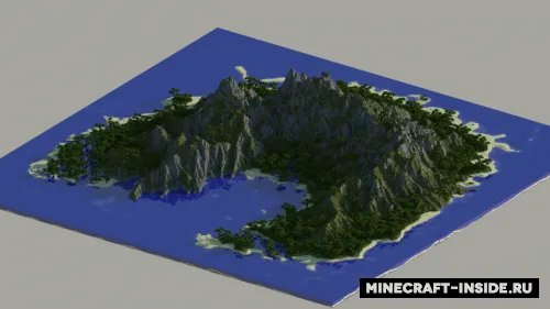 Jungle Island — Minecraft xarita, rasm 1