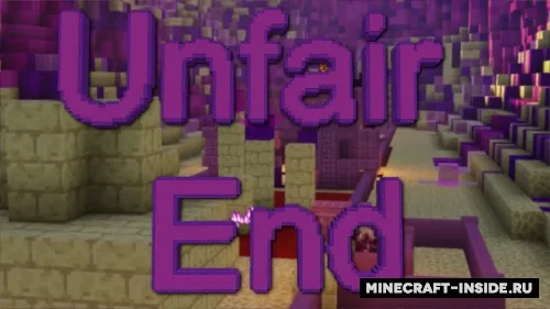 Unfair End — Minecraft xarita, rasm 1