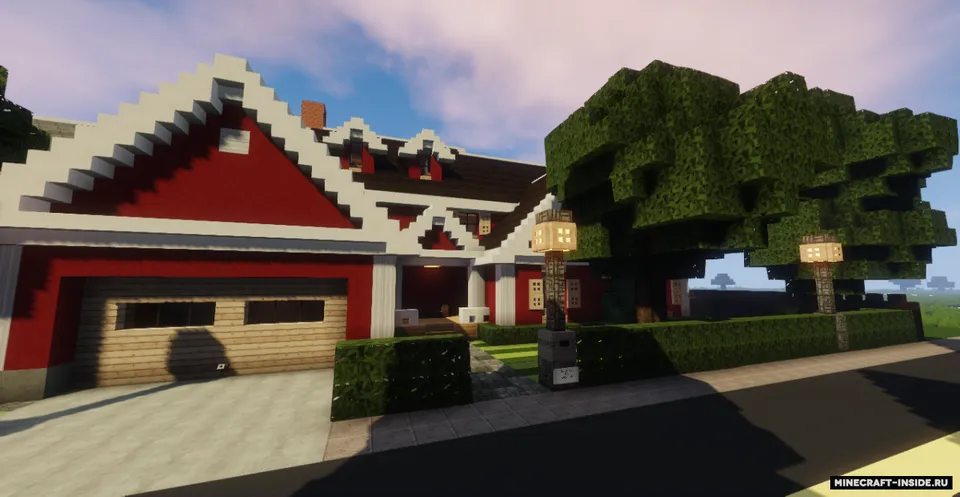 10 Suburban Houses — Minecraft xarita, rasm 8