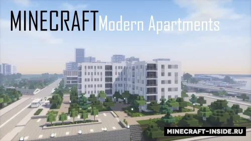 Modern Apartment Building 6 — Minecraft xarita, rasm 1