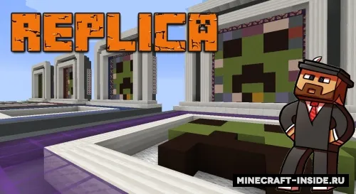 Replica — Minecraft xarita, rasm 1