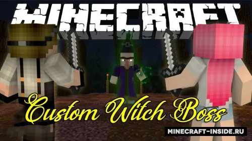 Custom Witch Boss — Minecraft xarita, rasm 1