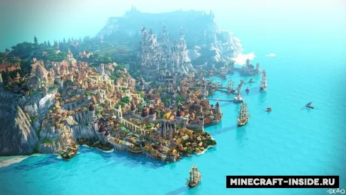 Novigrad — Minecraft xarita, rasm 1