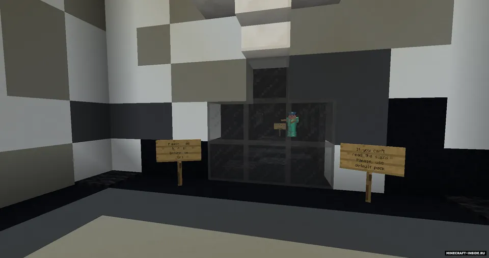Black to White — Minecraft xarita, rasm 7
