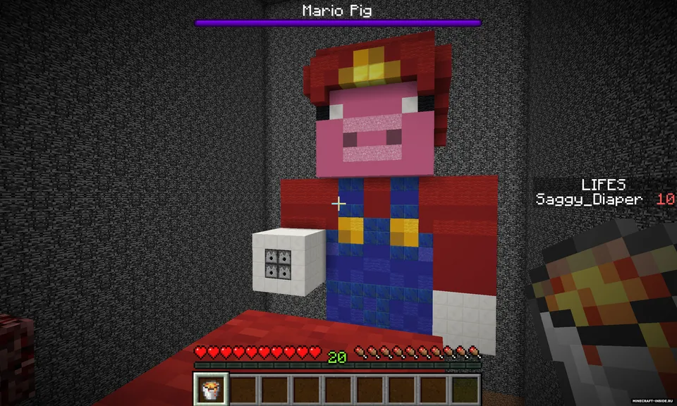 Mario Pig Boss Fight — Minecraft xarita, rasm 5