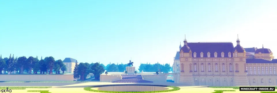 Chateau de Chantilly — Minecraft xarita, rasm 4