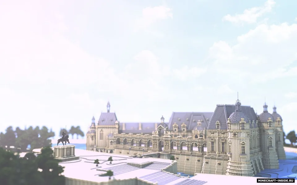 Chateau de Chantilly — Minecraft xarita, rasm 5