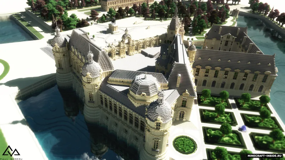 Chateau de Chantilly — Minecraft xarita, rasm 6
