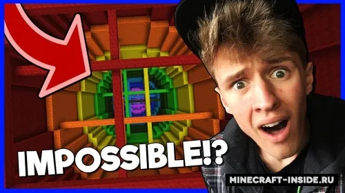 Impossible Dropper — Minecraft xarita, rasm 1