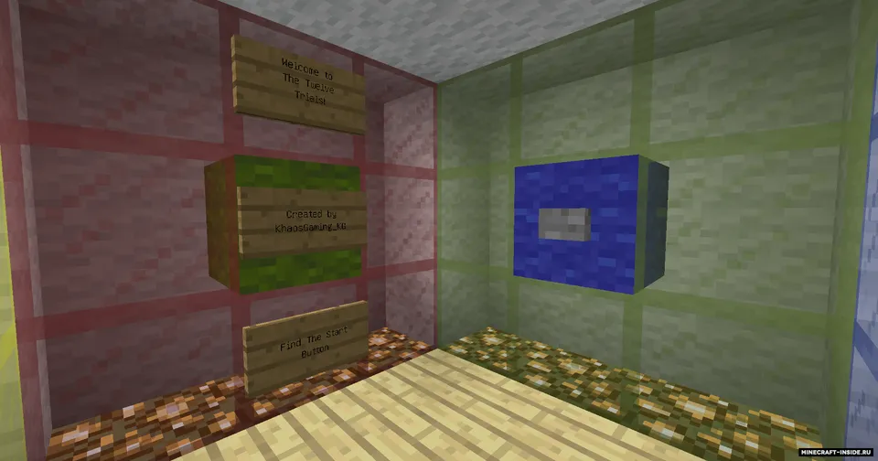 The Twelve Trials — Minecraft xarita, rasm 2