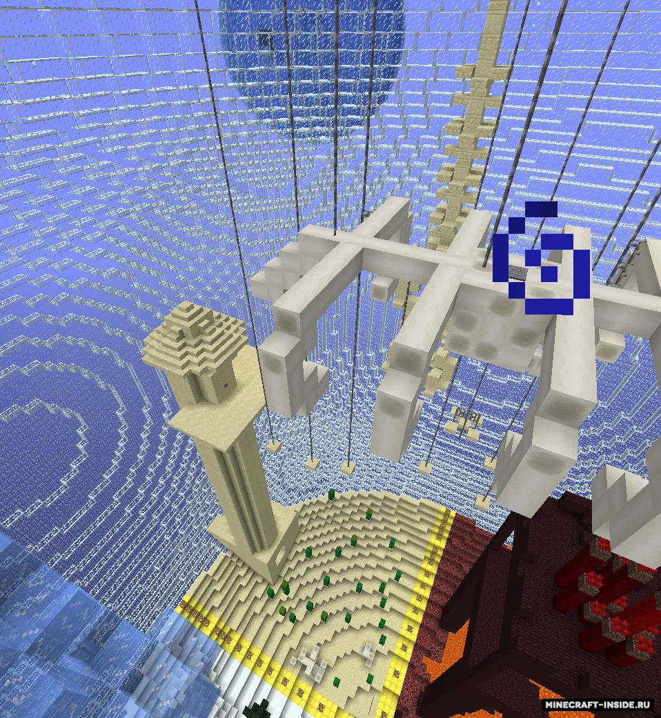 Biome Sphere Parkour — Minecraft xarita, rasm 3