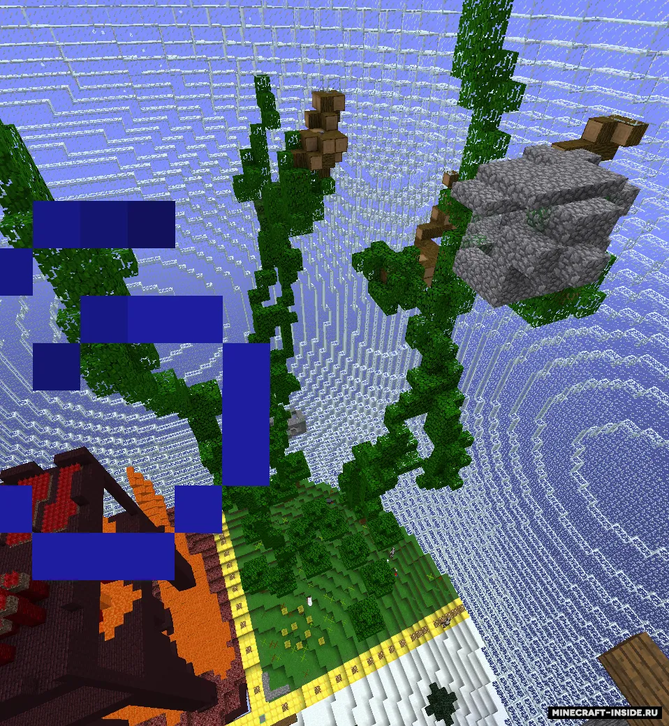 Biome Sphere Parkour — Minecraft xarita, rasm 4