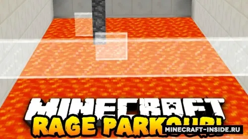 Rage Parkour — Minecraft xarita, rasm 1