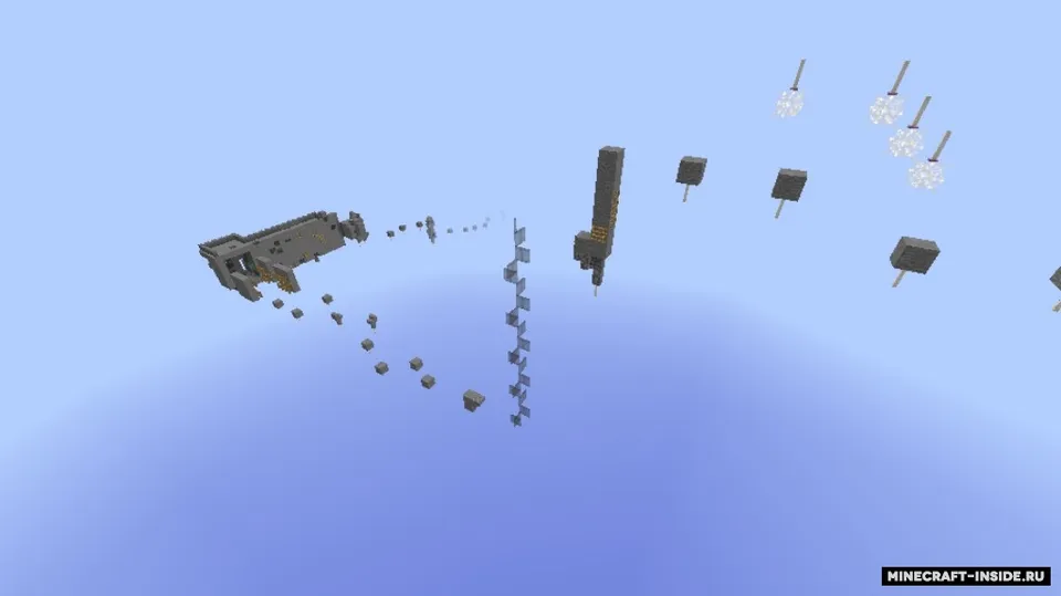 Rage Parkour — Minecraft xarita, rasm 7