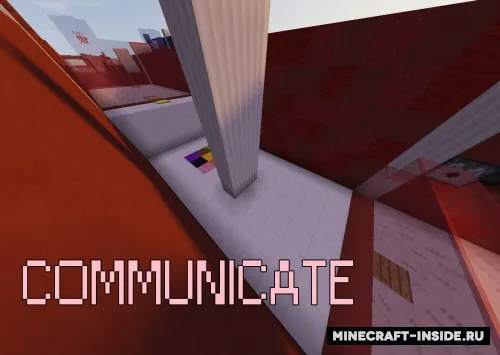 Communicate — Minecraft xarita, rasm 1