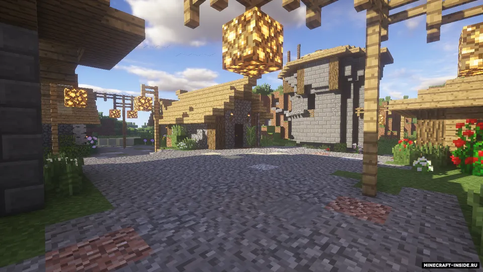 S. Rooftops — Minecraft xarita, rasm 3