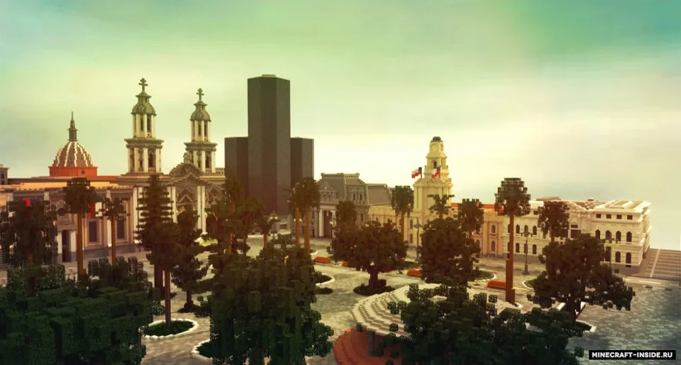 Santiago de Chile — Minecraft xarita, rasm 2