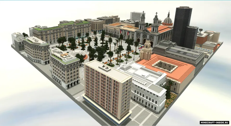 Santiago de Chile — Minecraft xarita, rasm 4
