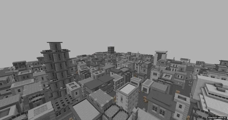 Downtown Destruction — Minecraft xarita, rasm 3