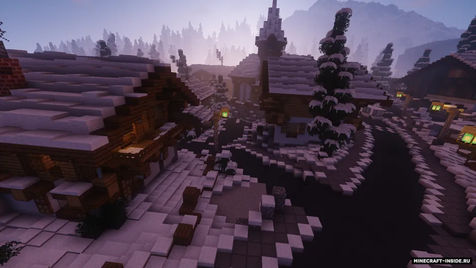 Realistic Ski-Resort — Minecraft xarita, rasm 4