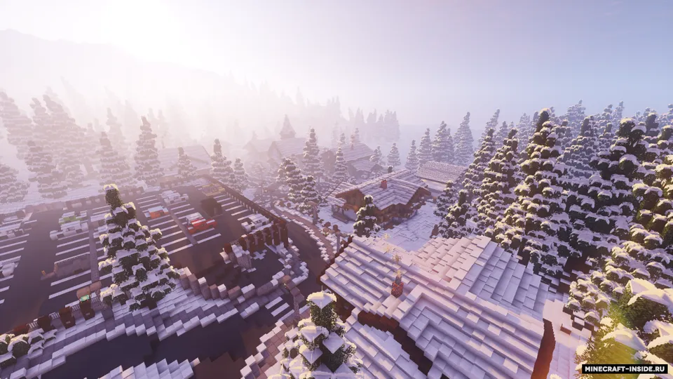 Realistic Ski-Resort — Minecraft xarita, rasm 6