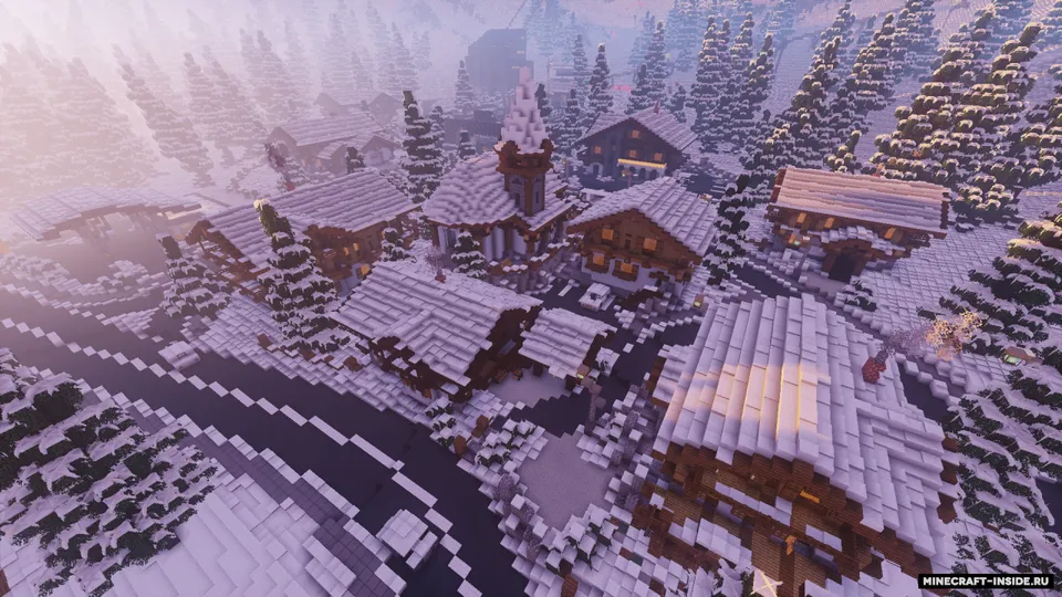 Realistic Ski-Resort — Minecraft xarita, rasm 7