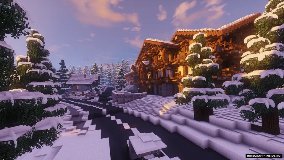 Realistic Ski-Resort — Minecraft xarita, rasm 8