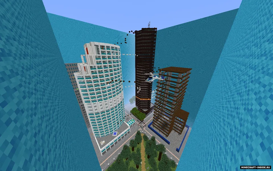 City Parkour — Minecraft xarita, rasm 2