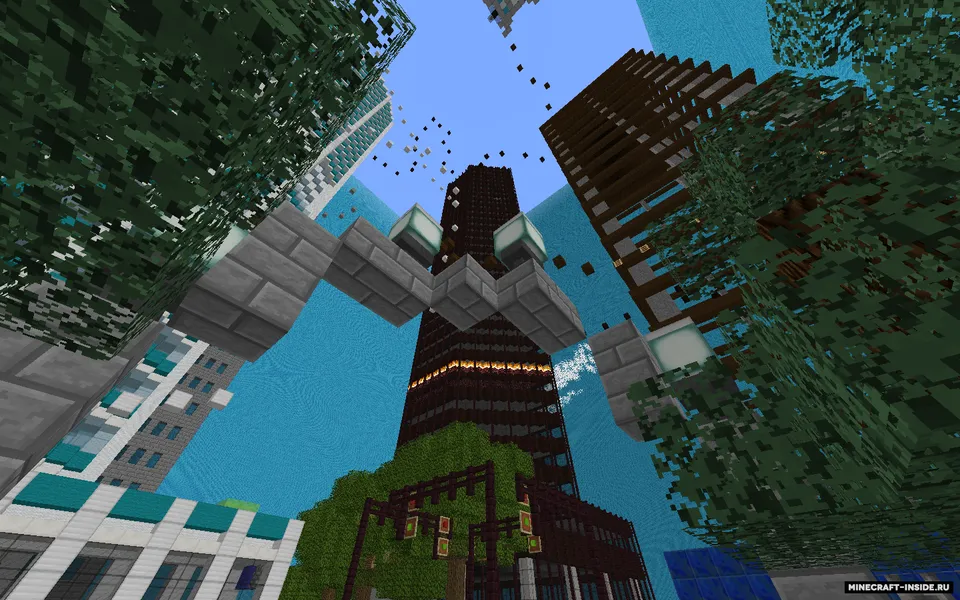 City Parkour — Minecraft xarita, rasm 4