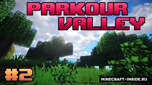 Parkour Valley 2 — Minecraft xarita, rasm 1