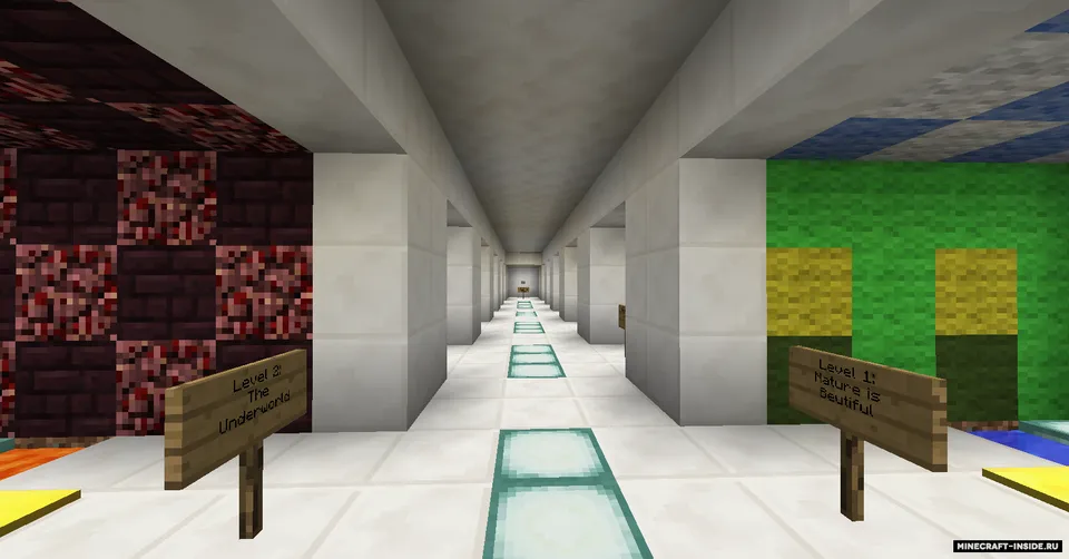 Speed Past Dropper — Minecraft xarita, rasm 4