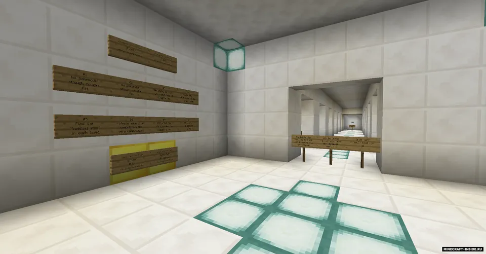 Speed Past Dropper — Minecraft xarita, rasm 5