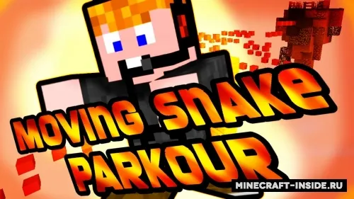 Moving Snake Parkour 2 — Minecraft xarita, rasm 1