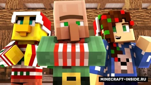 Christmas Catastrophe 2 — Minecraft xarita, rasm 1