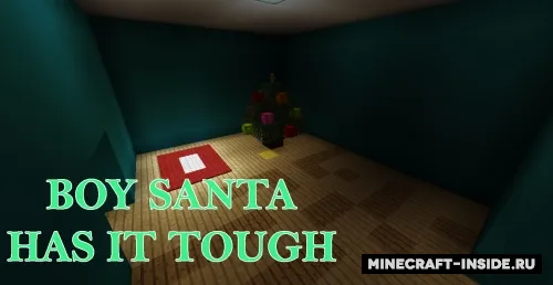 Boy Santa Has It Tough — Minecraft xarita, rasm 1