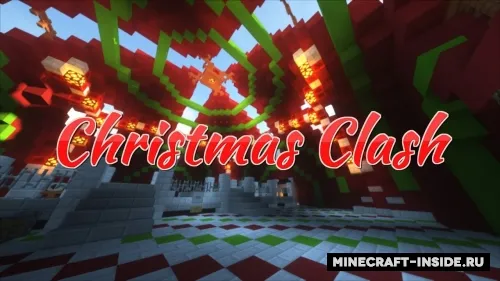 Christmas Clash — Minecraft xarita, rasm 1