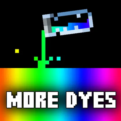 Many More Dyes — Minecraft mod, rasm 1
