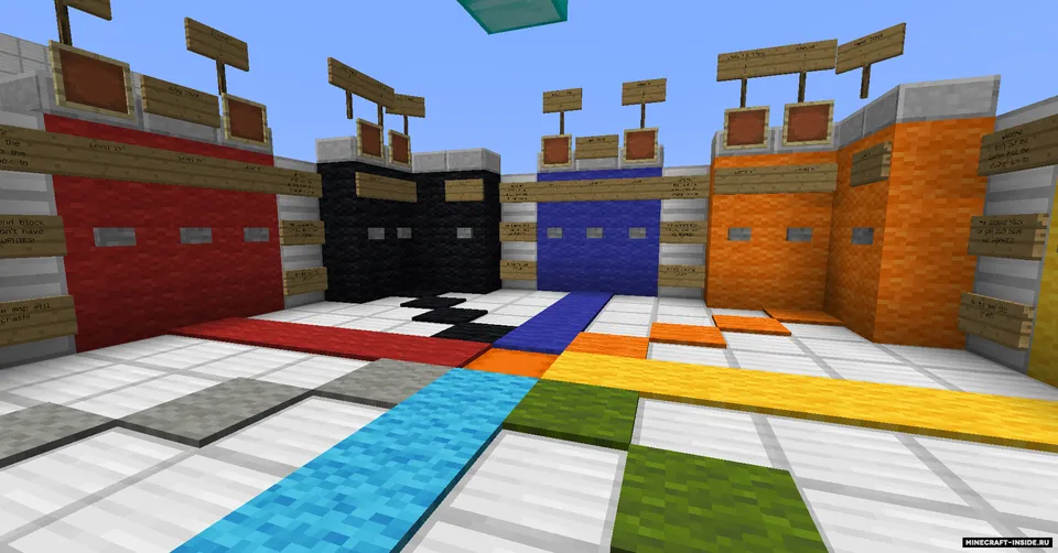 Parkour (Earth's Minerals) — Minecraft xarita, rasm 4