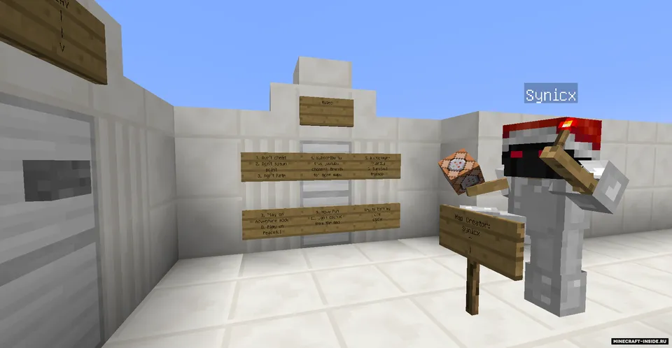 Parkour (Earth's Minerals) — Minecraft xarita, rasm 5